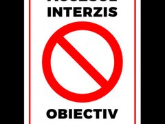 Indicator pentru accesul interzis obiectiv militar